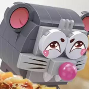 나노블록 십이지신 어린이 장식용 블록 조립형 장난감 (WFK46MK)