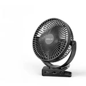 무소음 소형 USB 충전식 미니선풍기 캠핑 휴대용 탁상용 클립형