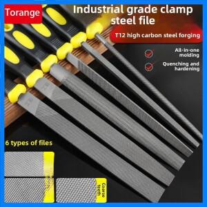 강철 줄 반원형 줄 평면 다이아몬드 삼각형 마찰 칼 금속 목재 연마 도구 거친 치아 미세 치아