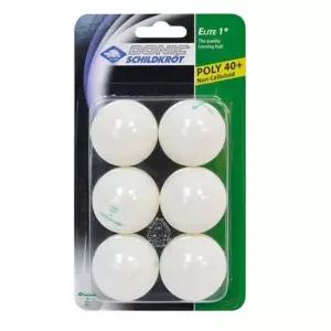 도닉 탁구공 탁구 용품 플라스틱 폴리볼 탁구볼 6개입/연습용 탁구 시합 핑퐁 하드 훈련용 선수 경기 스핀