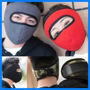 겨울 양털 오토바이 페이스 마스크 따뜻한 모토 크로스 방풍 페이스 실드 모자 넥 워머 헬멧 발라크라바 스