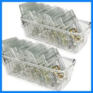 항산화 보석 보관 가방 데스크탑 서랍 주최자 투명 목걸이 팔찌 반지 홀더 파우치 귀걸이 디스플레이 케이