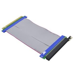 CHIPAL PCI-E 16X-16X 라이저 카드 PCIe X16 연장기 플렉시블 리본 연장 케이블 어댑터 그래픽 기계용