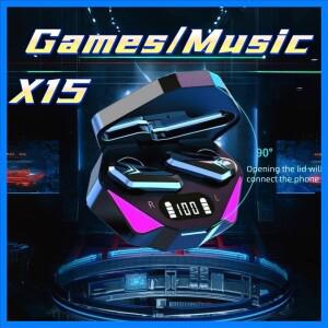 X15 게이밍 무선 헤드셋 우수한 음질 바이노럴 스테레오 음성으로 호출할 수 있는 내장 마이크