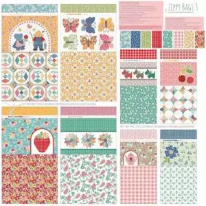 라일리 블레이크 u2019s 프리미엄 퀼팅 패브릭 패널 모음 의류 DIY 제작 홈 데코에 완벽 (지피백 3 패널)