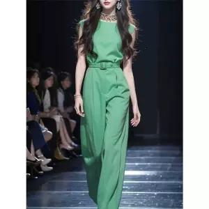 와이드 점프 수트 루즈핏 여름 점프슈트