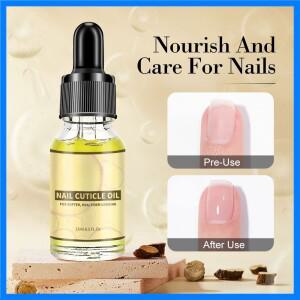 15ML 네일 큐티클 영양 오일은 손상된 손톱에 영양을 공급하고 회복시킵니다. 보습 강화 및 브라이트닝 네