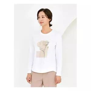 [마담엘레강스] 로즈 언밸런스 티셔츠 블라우스K241BL22 578565