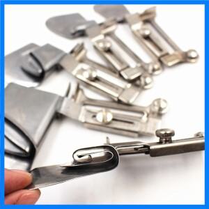 산업용 재봉틀 바인더 바인딩 부착 플랫 솔기 폴더 바인딩 부착 밑단 폴더 스윙 브래킷 포함 A11