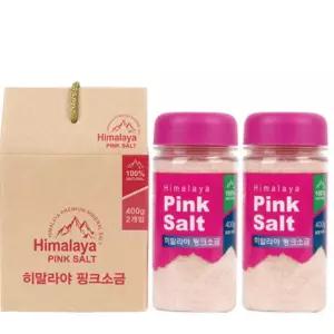 히말라야 핑크소금 선물세트 400g 2개입 추석 명절 선물 답례품