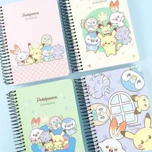 원링 두꺼운 노트-랜덤 캐릭터 어린이 팬시 준비물 문구 연습장 초등학생