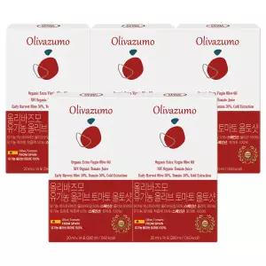 [올리바즈모] 유기농 올리브오일 토마토 올토샷 20ml 14포 5박스