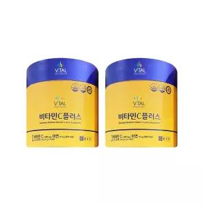 종근당 바이탈프로그램 비타민C 플러스 1000mg 아연 면역 120포 2개