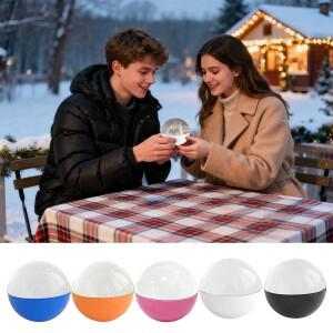 크리스탈 볼 비디오 플레이어 2.7인치 메모리 업로드 가능 구체 성인 기념일 축하 특별한용