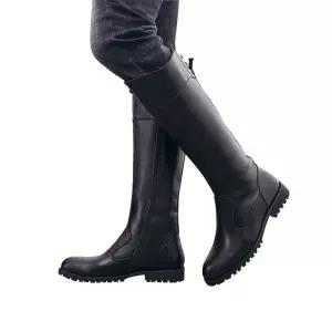 남성 승마부츠 롱 웨스턴 블랙 카우보이 라이딩  워커 장비 남자롱부츠 겨울  공연