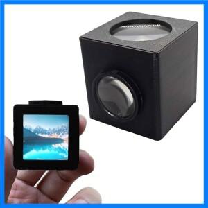 휴대용 3D 프린팅 허리 높이 카메라 뷰파인더 55 프레넬 렌즈 고화질 파인더 광학 장치 카메라 액세서리