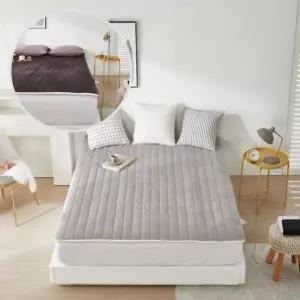 따뜻한 겨울 보온 온수매트커버 거실 안방 방한 매트커버 극세사