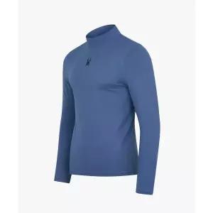 스파이더 spyder 남성 기모 베이직 모크넥 티셔츠 SPKFCNRL208MBLU 114631