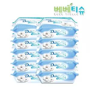 베베티슈 순면 건티슈 80매10팩(800매) 무방부제 아기 DIY물티슈 441872