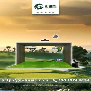 [초고화질 스크린] 가정용스크린골프 골프연습장 시뮬레이터