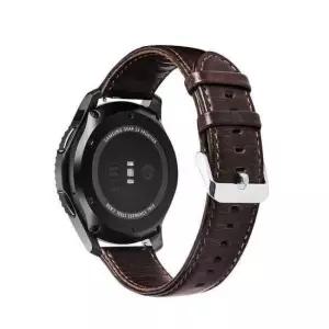 암소가죽 캐주얼 가죽시계줄 22MM 다크브라운 시계줄 패션잡화 선물 스트랩 밴드
