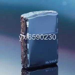  한정판 지포 블루 클래식 캐릭터 선물용 메탈 성베네딕트 콘스탄틴 라이터 갑옷 날개 빈센조