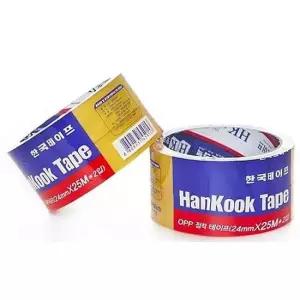 프라텍)수축 2절박스테이프 24mmx25M_1BOX(2입x50개) 사무용품 생활용품 포장용품 테이프 박스테이프