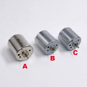 3V 5V 6V 전기 원형 미니 17MM SEVRO 브러시 귀금속 18000 모델 취미 020 고속 모터