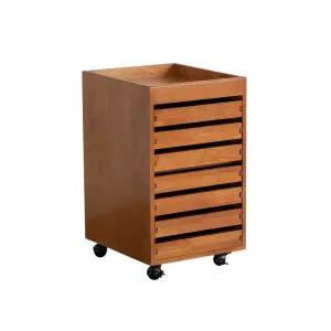 이동식 서류함 원목 서류 정리함 캐비닛 서랍 보관함