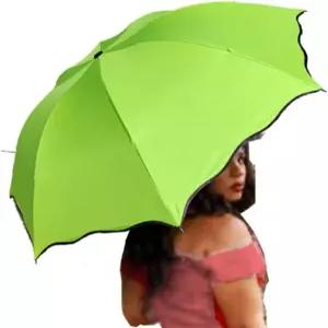 웬딘 트래블 접이식 컴팩트 우산 햇빛 비 메트 워터 블룸스썸 꽃 소재가 포함된 파라솔