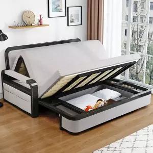 접이식 소파베드 라텍스 매트리스 원룸 침대형 쇼파