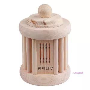 순수편백나무 원통형가습기 피톤치드 편백칩편백수별efg855