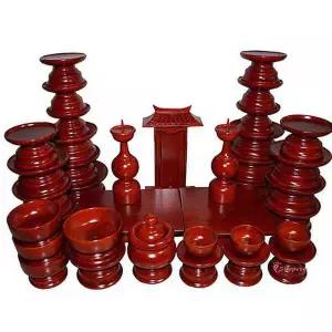 국산 37P 우성공예 물푸레 제기세트rst211