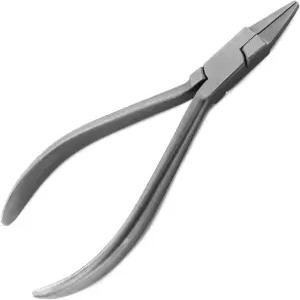 메드스포 전문 치과용 펜치 교정 교정기 와이어 굽힘 루프 형성 브래킷 제거기 밴드 아치 커터(평평한 코