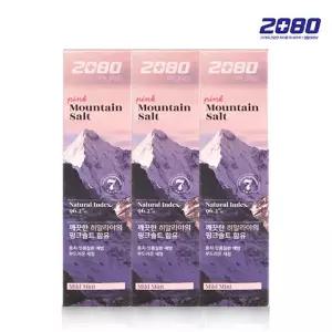 2080 퓨어솔트 핑크민트향 치약 120g x 3개 2136382 J