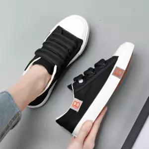 여성 3컬러 데일리 찍찍이 스니커즈 운동화 캔버스화 학생운동화