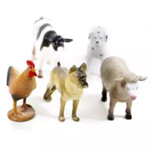 어린이집 교육용 동물모형 14종 상상력자극 피규어 생일선물 집콕놀이