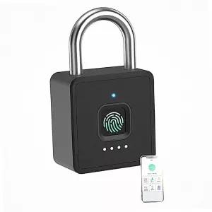 원격자물쇠 원격제어 방수 호텔 지문 인식 생체 락커 디지털 자물쇠 번호 야외 금 전자