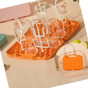 휴대용젖병건조대 여행 캠핑 접이식 위생 출산준비 거치대