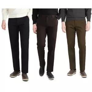 [리빌모아]남자 겨울 기모 히든밴딩 소프트 면바지 LV PTK 41_P414164003