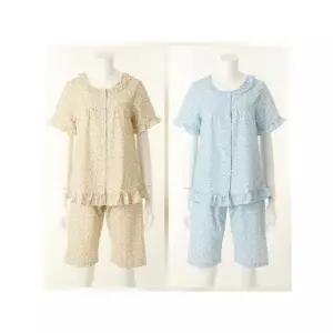 [솔브]비너스 행사 균일가 커플잠옷 쿨 지지미 잔꽃 나염 여성 파자마 VPA4534W A_P414200253