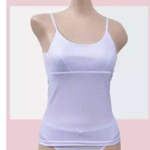 주니어 런닝 브라 여자 어린이 속옷 매쉬 통기성 끈나시