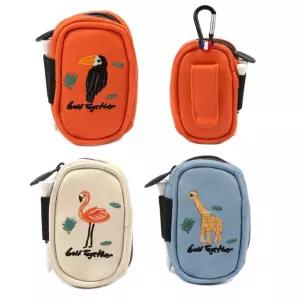 용품 필드공주머니 볼주머니 투볼주머니 감성자수 공주머니 골프 파우치