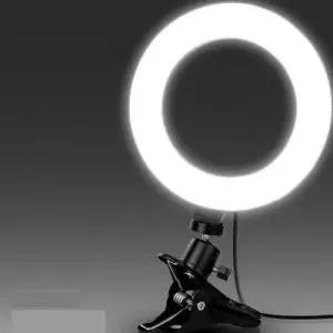 LED 링라이트 16cm 집게형 조명 거치대 스탠드 WFIU5OM