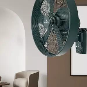 벽걸이형 레드 브론즈 복고풍 유럽풍 빈티지 엔틱 선풍기