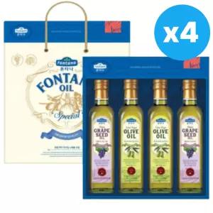 폰타나 명절 선물 세트 올리브유 스페셜오일 4호 x4개 BNS