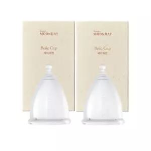 해피문데이 베이직컵 입문자 생리컵 실리콘 숏+숏1set BNS