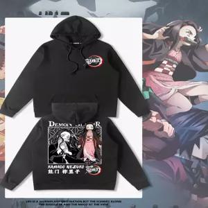 귀멸의 칼날 남성용 후드티 기모 안감 재킷 자켓 젠이츠 네즈코 귀칼 굿즈
