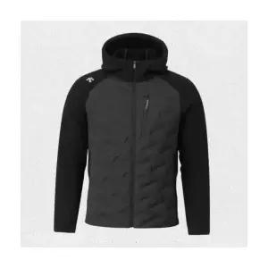 매장정품 데상트 DESCENTE 트레이닝 하이브리드 플리스 자켓 블랙 SQ423TKTO2 1402679