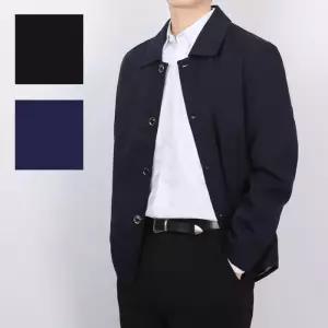 [프로셀러] 남성 트렌치 자켓 가을 점퍼 하프코트 간절기 반코트